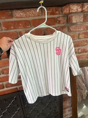 San Diego padres City connect new era baseball tee cropped cut